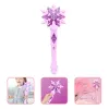 Snow Wand Light Up Cosplay Snowflake Toys Dress-up Roleplay Costume