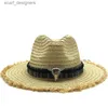 Chapeaux à bord large chapeau seau de seau chaud Vente anti-uv chapeau d'été printemps femme caps de voyage bandages plage hommes chapeaux de chapeaux raffinants