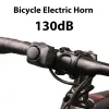 Bicycle Electronic Horn 5 types de sonneries Enfants Bells 130 dB Super Loud CR2032 adaptés aux vélos de route des scooters et MTB
