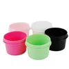 Storage Bottles 24/36/50pcs 50ml Empty Container Cream Black Pot Plastic Refillable Cosmetic Box Travel Face