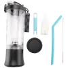 Mélangeur de mélangeur portable pour shakes et smoothies avec 6 lames mini mélangeur 20 oz pour la cuisine voyage à domicile