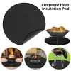 Grill Pad Mat Vuurkuilmat voor BBQ Round Forn Fire Mat