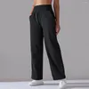 Calça feminina de perna larga ioga push up esportes calça esportiva para mulheres perneiras