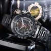 2024 Designer Tag Heur Watch Hot Sale Hot Montre Luxe Original Tags Heuer Carrera Chronograph Watch Tourbillon Skeleton Designer Orologi di alta qualità Mens 810