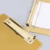 Sizes Metal File Writing Folders Stationery School 3 Storage Supply Clipboard Holder Document Pad Office