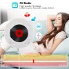 Reproductor DVD portátil CD Player Wall Mountable Wireless Music Inicio Player con control remoto FM Radio Altavoces mp3