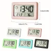 Digital Alarm Clock Desktop Temperature LCD Digital Thermometer Desktop Hygrometer Battery Operated Time Date Calendar For Home