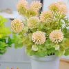 Artificial flowers Potted Lavender Eucalyptus Plants Grass Bathroom Home Indoor Dining Table Office Wedding Decor Gift