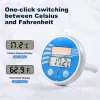 Gauges Outdoor & Indoor Pool and Spa Digital Floating Waterproof Solar Thermometer with Fahrenheit Celsius LCD Display Temperature