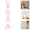 Candlers porte-greffe de vase en verre bougies décoratives de cuisine occidentale Vases en vrac Vases de table de table maître