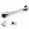 STONEGO Mini Double-headed Ratchet Wrench 1/4 Inch Socket Screwdriver Head Quickly Releases The Ratchet Wrench