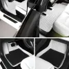 YZ Tesla Model Y 3 Golv TPE Mat Trunk White Bagage Mat Lhd 2021 till 2023 Left Rudder Waterproof Non-Slip mattor Golvfoder