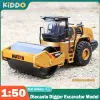 Huina 1:50 Diecasts Digger Excavator Model Backhoe Loader Toy Vehicles Bulldozer Toys for Boys Collectables Christmas Gifts