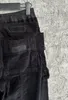 2024 Spring Multi Pocket Design Men's Long Bants Corduroy Double Loop удобные повседневные широкие штаны для ног