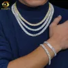 Bijoux hip hop à vente chaude Bracelet à collier mince 8 mm