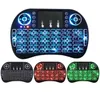 MINI I8 Clavier Backlit 24g Souris d'air de mouche sans fil avec pavé tactile à 3 couleurs pour les télécommandes pour MXQ PRO X96 TV Box5165733