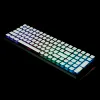 Accessories Pudding Backlit 116 Keys ASA Profile Blank Smoky PBT Keycaps For 104 96 87 84 68 MX Mechanical Keyboard