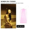 20 PCS Disposables string femme strings spa massage sous-pants papier tissu non tissé portable miss lingerie