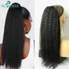 Coie à queue de cheval droite pnequette Double dessin 26 pouces 100g-150g Italien Yaki DrawStfring Ponytontail Extensions