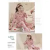 Heimkleidung süße Nachtwäscheanzug Frauen Pyjama Set Nightwear Girl Comfort Casual Homewear