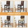 Couvre-chaise Couverture élastique Dinning Room Slipcover Water Proof Sheeve Resistance confortable