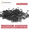 300pcs/Los Nitril Gummi O-Ring schwarzer NBR-Versiegelung CS1.5mm OD4/4,5/5/5.5/6/6.5/7/7,5/8/8.5/9/9.5/10/10,5 O-Ringdichtungsdichtung -.-.-