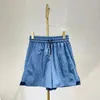 Shorts femminile 2024 EST Spring Summer Collection di alta qualità Culona blu verde avorio