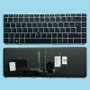 Claviers 840 G3 Clavier rétro-éclairé espagnol pour HP EliteBook 840 G3 745 G3 745 G4 848 G4 836308001 821177001 NSKCY2BV