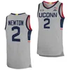 2024 نهائي أربعة كلية UConn Huskies Jersey Connecticut كرة السلة 11 Alex Karaban 2 Tristen Newton 5 Stephon Castle 32 Donovan Cam Cam Spencer Samson Johnson
