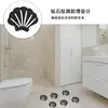 Tappetini da bagno in gomma vasca da bagno adesivi non slittati bagni da bagno 6/12/20pcs Adesivo per pavimento a forma di guscio antidriccia