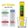 PH-mätare digital pH-testare vattenkvalitetstestare surhet mäter anordning vatten pool akvarium hydroponics hem brygg 0-14ph