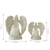 Ljusstakare Candelstick Electronic Stand Home El Church Decoration Angel Religion Möbler Figurer Retro Wedding Prop