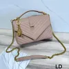 Luxurys Handtasche Totentaschen für Frauen Man Leder Cross Body Designer Bag Dame Geschenk Mode Clutch Unterarm Halbmond Clutch Kette