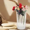 Vazen wakkebloem Flower Clear Vase Flowers Container Eenvoudig decor Woonkamer Acryl Bloemen Desktop Arrangement