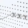 2PCS Metalowe haczyki Pegboard Slatwall Półka Wieszkniki sklepowe Haczyki do supermarket