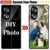 Custom Photo Glass Cases For Huawei Honor X7A X8A X9A Nova 11 SE 90 Y70 Y60 Y61 Y90 Y9S Mate 50 Magic4 Magic5 5 4 Lite Pro Plus