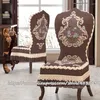 Chair Covers European Cover Universal American Skirt Seat Vintage High-end Table Stool Luxury Dining Home Decor