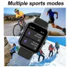 Sports Smart Watch kan beantwoorden en bellen, herinneringen ontvangen aan informatie over gezondheidsbewaking, camera op afstand uit afstand