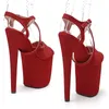 Dance Shoes Fashion 20CM/8inches Glitter Upper Plating Platform Sexy High Heels Sandals Pole 306