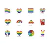 Rainbow LGBT Spettatura fumetto Flag bandiera pecora Pince per smalto topo lesbiche Gays orgoglio Badge Amante Amante vestiti per spilla 41 colori