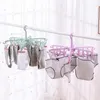 Hangers ondergoedsokken met 24 clips Multiple Purpose Droog Rack voor sjaals slipjes doekluiers