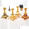 Candlers Creative Wedding Decoration Living Room Candelabra Design Bougeoir Accessoires Home Drop Livilar Garden Dhwvh