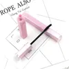 Storage Bottles 6ml Empty Square Black Pink Mascara Tube Hair Finishing Fixing Liquid Cosmetic Packing Bottle 50pcs