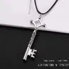 قلادة قلادة SUMENG 2024 هجوم تيتان قلادة EREN KEY Shingeki no Kyojin Pendant Fashion Retro Anime Jewelry Mens PlayQ