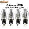 Guiguang 4300b Tube remplacement WE300B / Linlai 300B / Shuguang 300B-98 Amplificateur de tube à vide correspondant à quatre canaux