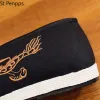 Boots Old Beijing Cloth Shoes Men Soft Sole Chinese Embroidery Men Shoes Chinese Style Yellow Black Dragon Round Mouth Cloth Shoes