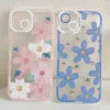 Souple for Samsung Galaxy S22 S23 S24 S21 S20 S10 Fe Plus Note 10 20 Ultra Soft TPU Floral Flower Mönster Telefonfodral omslag