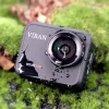 Kameror WiFi Mini Action Camera 40MP 4K 60fps Sportkamera 1.54 tum IPS -skärm 145 ° vidvinkel Optisk stabilisering för utomhussport