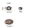 Teaware Sets Ceramic Tea Set Home Chinese Teapot And Teacup Tray Water Storage Table One Pot Two Cups