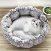 أسرة القط الأثاث 45 سم سرير قطة بيرش بيرش القطط للحيوانات الأليفة منتجات دافئة سلة مريحة كيس نوم الكلب